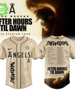 Los Angeles Angels x The Weeknd After Hours Til Dawn 2025 Jersey