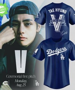 Los Angeles Dodgers x Tae-Hyung Blue Jersey
