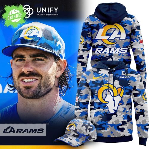 Los Angeles Rams Military Day Limited Hoodie