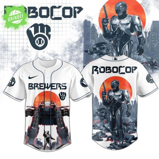 Milwaukee Brewers Special Robocop Limited Edition Jersey 2025