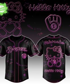 Milwaukee Brewers x Hello Kitty Edition Limited Jersey