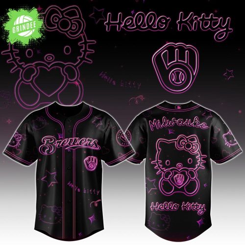 Milwaukee Brewers x Hello Kitty Edition Limited Jersey