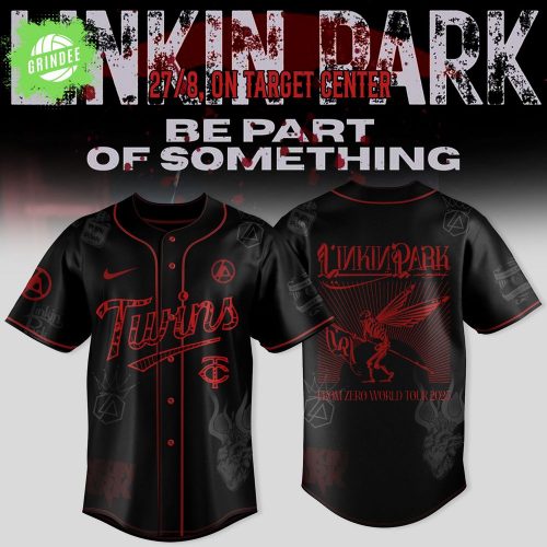 Minnesota Twins x LINKIN PARK: From Zero World Tour 2025 Jersey