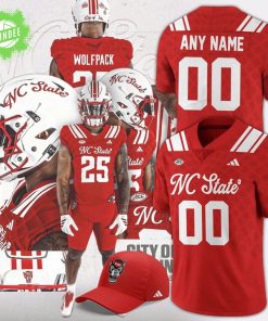 NC State ‘The City of Oaks’ Uniform Football Jersey