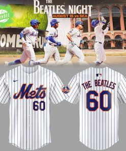 NY Mets x The Beatles Night Limited Edition Jersey