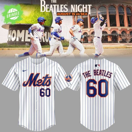 NY Mets x The Beatles Night Limited Edition Jersey