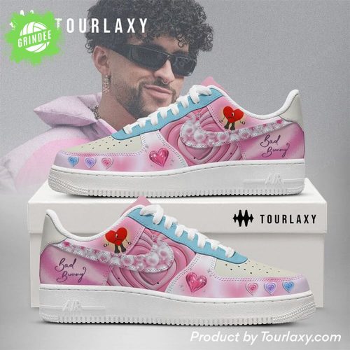 Pink – Bad Bunny AF1 Shoes