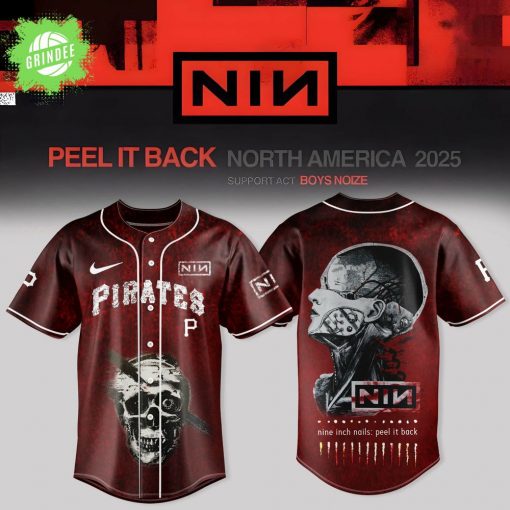 Pittsburgh Pirates X Nine Inch Nails – Peel It Back Tour 2025 Limited Merch