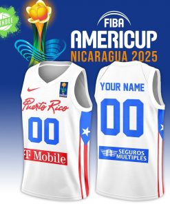 Puerto Rico Men’s National Basketball Team – 2025 FIBA V.Basketball Jersey Custom