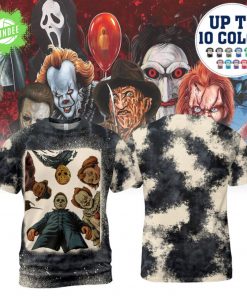 Retro Halloween Horror Characters