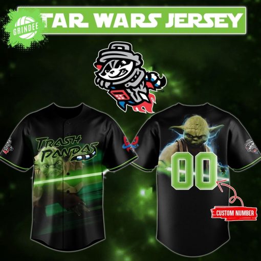 Rocket City Trash Pandas x 2025 Yoda Star Wars Night Jerseys