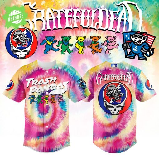 Rocket City Trash Pandas x Grateful Dead Baseball Jersey