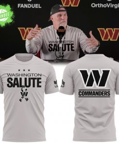 Special 2025 Military Appreciation Day Washington Commanders Tshirt