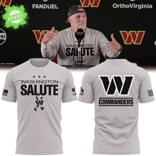 Special 2025 Military Appreciation Day Washington Commanders Tshirt
