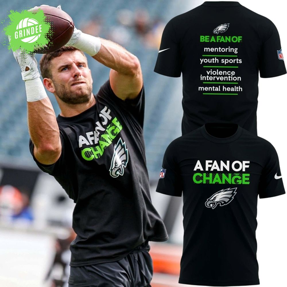 Special Edition A Fan Of Change T-shirt Special Edition A Fan Of Change T-shirt