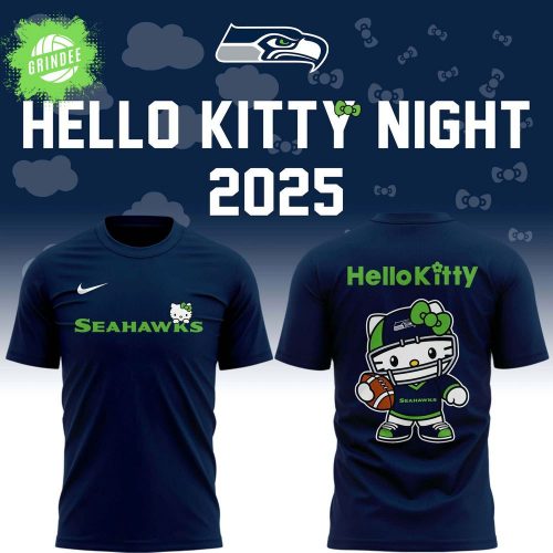 Special New Seahawks x Hello Kitty Tshirt 2025
