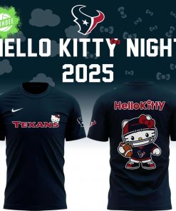 Special New Texans x Hello Kitty Tshirt 2025