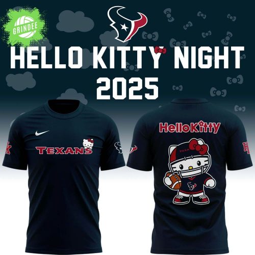 Special New Texans x Hello Kitty Tshirt 2025