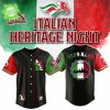 LA Dodgers x Italian-American Heritage Month Edition-3D Baseball Jersey