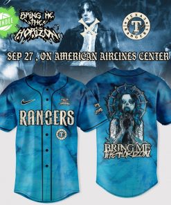 Texas Rangers x Bring Me The Horizon NA Tour 2025 Merch