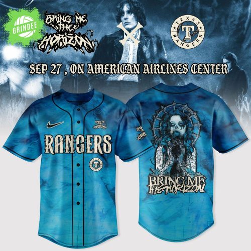 Texas Rangers x Bring Me The Horizon NA Tour 2025 Merch
