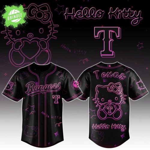 Texas Rangers x Hello Kitty Edition Limited Jersey