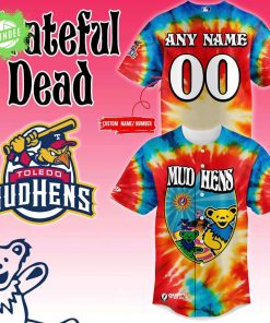Toledo Mud Hens 2025 Grateful Dead Night Jerseys