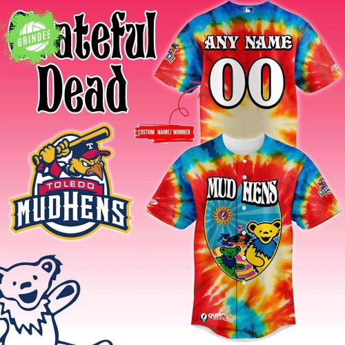 Toledo Mud Hens 2025 Grateful Dead Night Jerseys