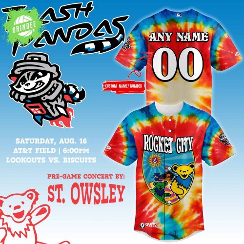 Trash Panda 2025 Grateful Dead Night Jerseys