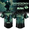 Nashville Predators x Shinedown DanceKidDance Tour Merch 2025 Black Jersey