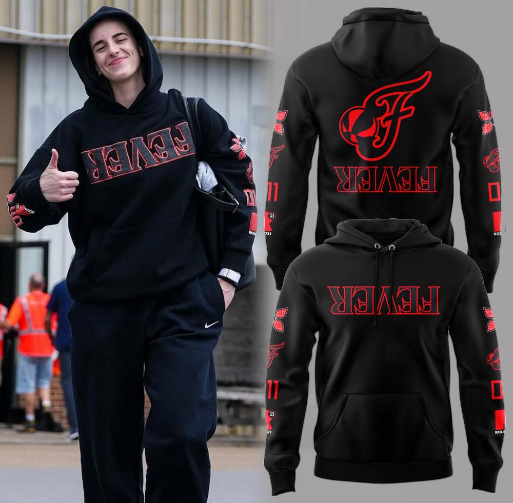 Caitlin Clark Stranger Things Hoodie