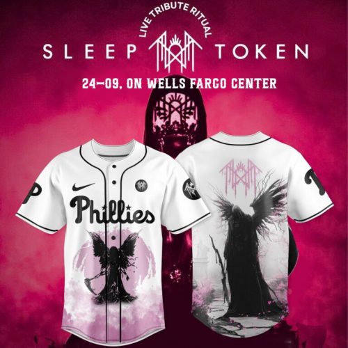 Philadelphia Phillies x Sleep Token: Even in Arcadia Tour Merch