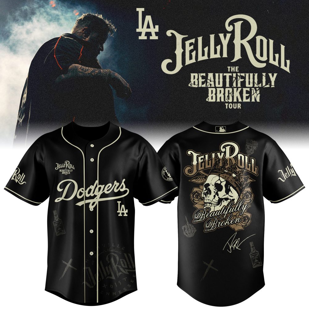 LA Dodgers x Jelly Roll Baseball Jersey 2025 Limited Edition