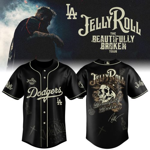 LA Dodgers x Jelly Roll Baseball Jersey 2025 Limited Edition