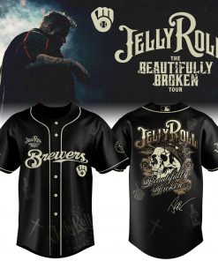 Brewers x Jelly Roll Baseball Jersey 2025 Limited Edition