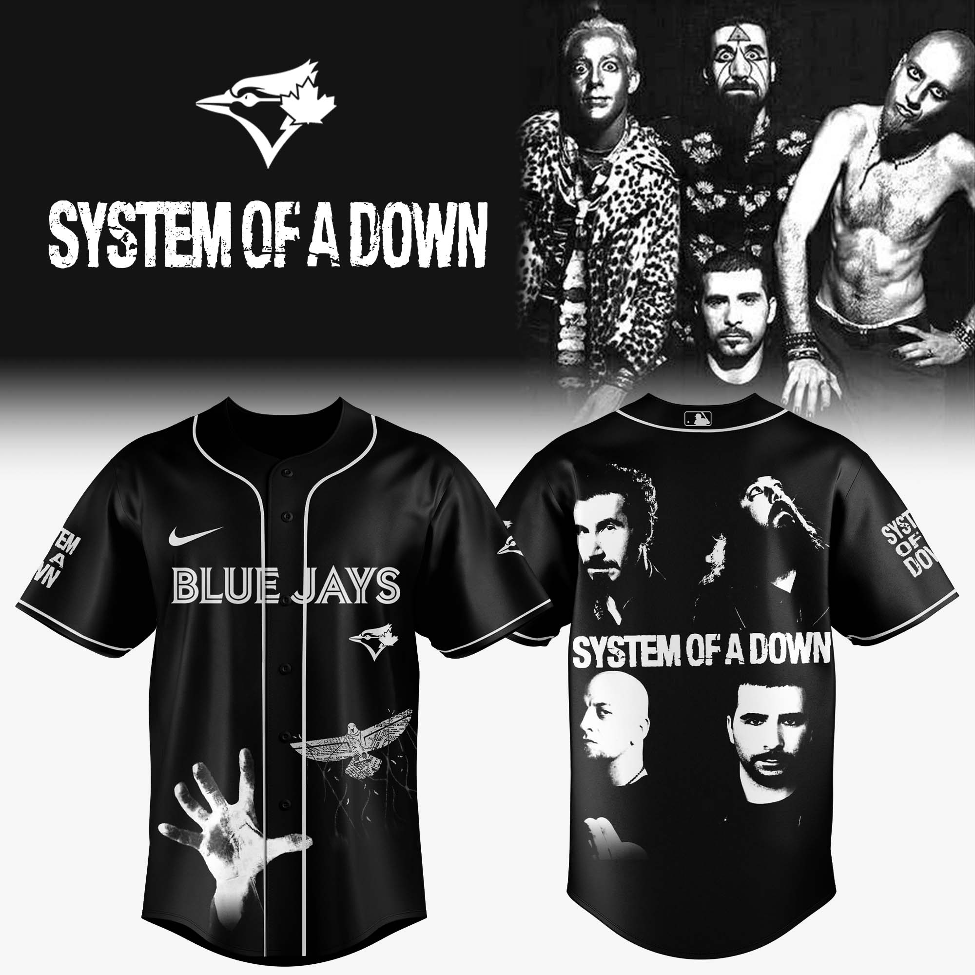 TOR x SYSTEM OF A DOWN Jersey 2025 Limited Edition TOR x SYSTEM OF A DOWN Jersey 2025 Limited Edition