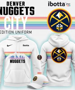 Limited Edition 2025 Denver Nuggets City Hoodie White