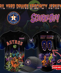Houston Astros x ScooBy-Doo Night 2025 Black Jersey