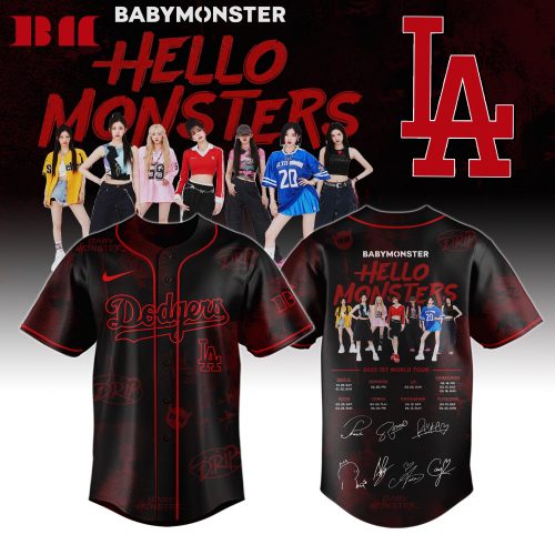 LA Dodgers x BABYMONSTER Limited Edition Jersey 2025.
