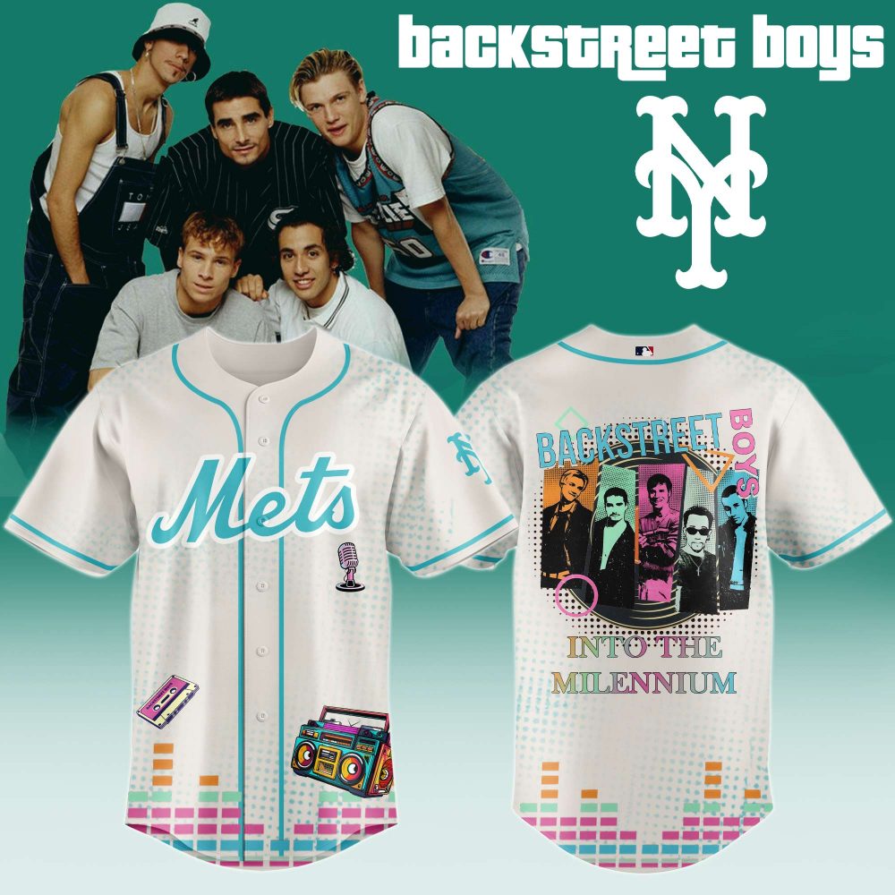 NY Mets “Into the Millennium” Retro Remix Baseball Jersey