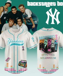 NY Yankees “Into the Millennium” Retro Remix Baseball Jersey