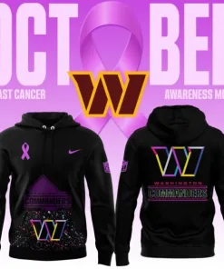 Limited Edition Black Washington Commanders 2025 NFL Crucial Catch Club