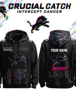 Detroit Lions x Crucial Catch 2025 Limited Edition Hoodie Custom-3D Unisex Hoodie
