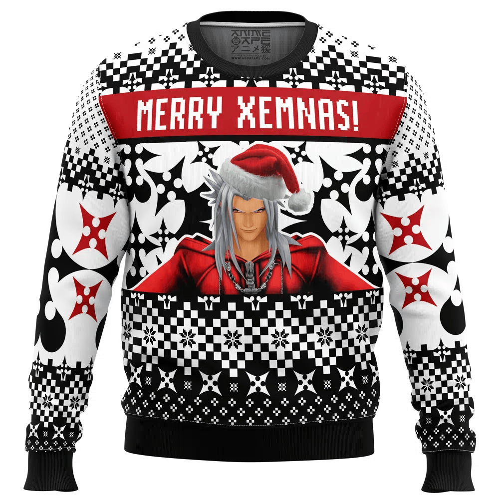 Xemnas Kingdom Hearts Ugly Christmas Sweater Xemnas Kingdom Hearts Ugly Christmas Sweater