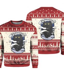 Icelandic Yule Cat Jólakötturinn Xmas Eve Ugly Christmas Sweater
