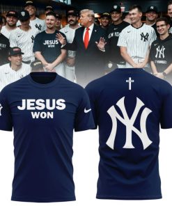 New York Yankees Jesus Won Limited Edition Shirt