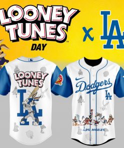 LA Dodgers _ Looney Tunes Night Jersey