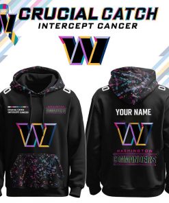 Washington Commanders x Crucial Catch 2025 Limited Edition Hoodie Custom-3D Unisex Hoodie
