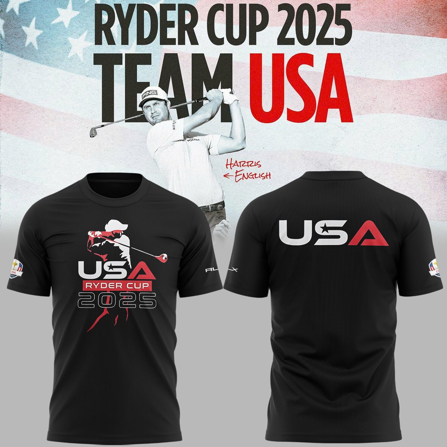Special New Ryder Cup USA Tshirt 2025 Special New Ryder Cup USA Tshirt 2025