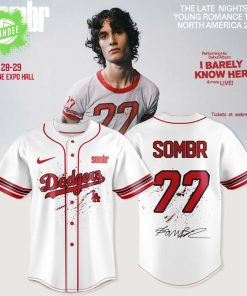2025 Los Angeles Dodgers X Sombr – The Late Nights & Young Romance Tour Merch